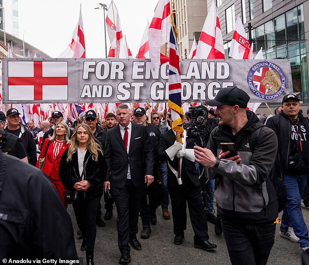 Police make three arrests as Britain First followers and counter ...