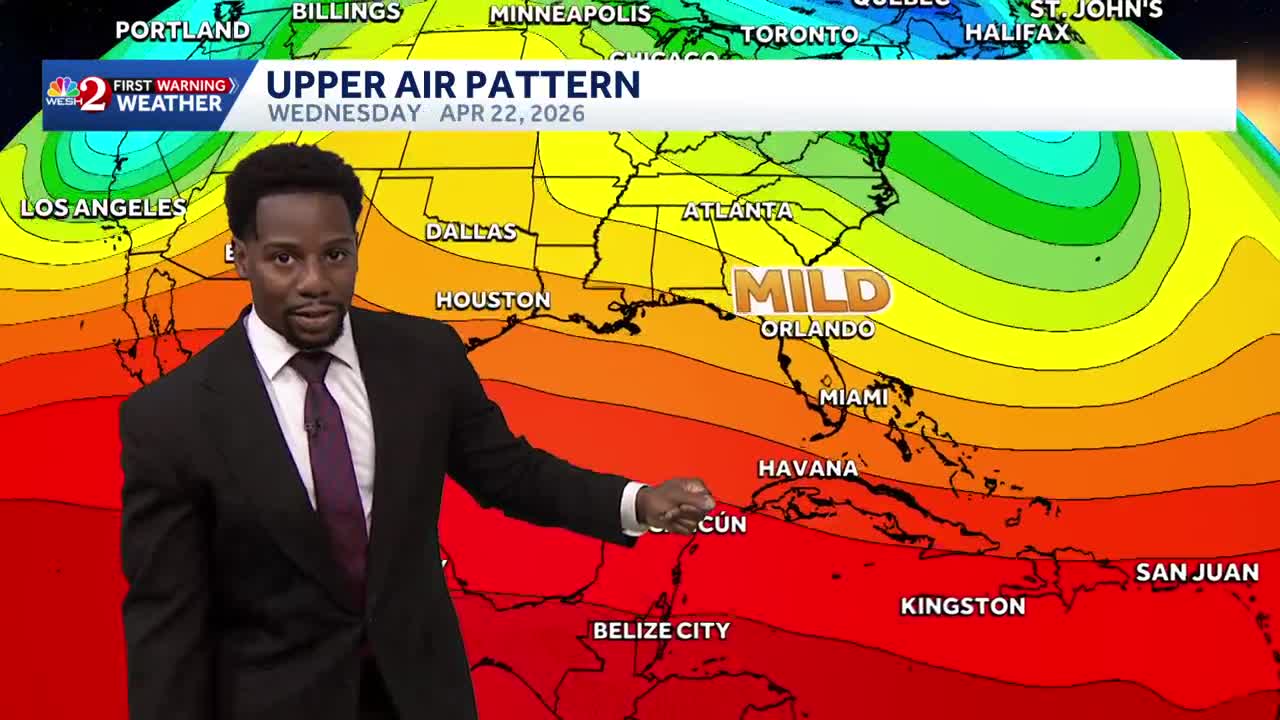 Short lived summer temps fall off this weekend - tracking workweek ...