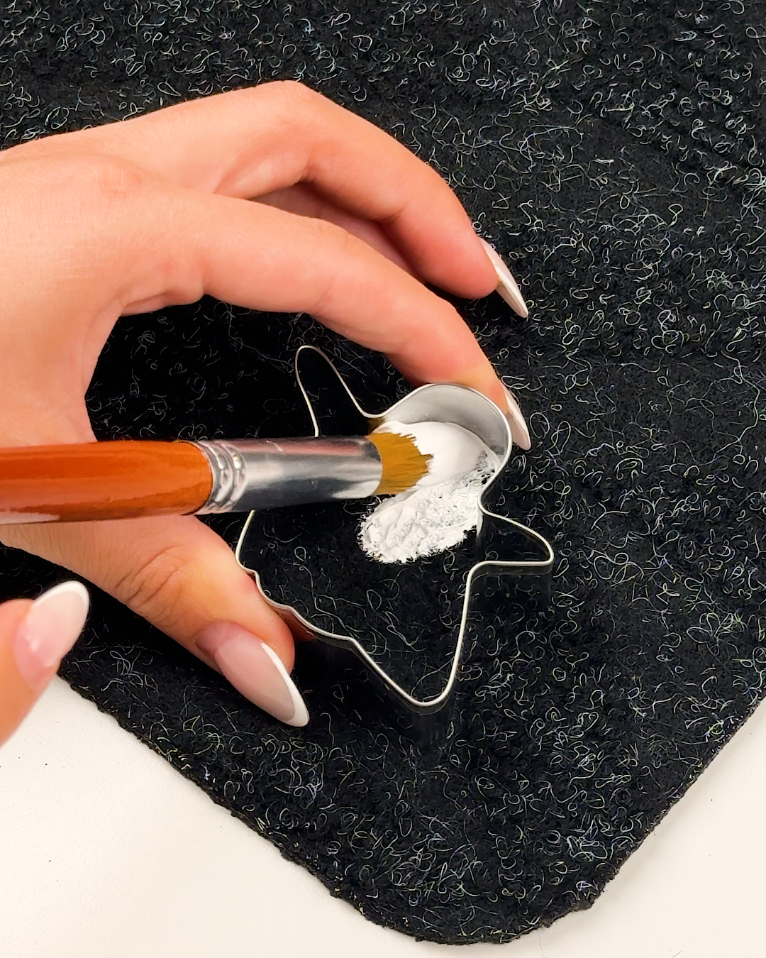 DIY Halloween welcome mat👻