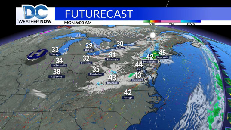 Strong cold front brings big changes to our temperatures