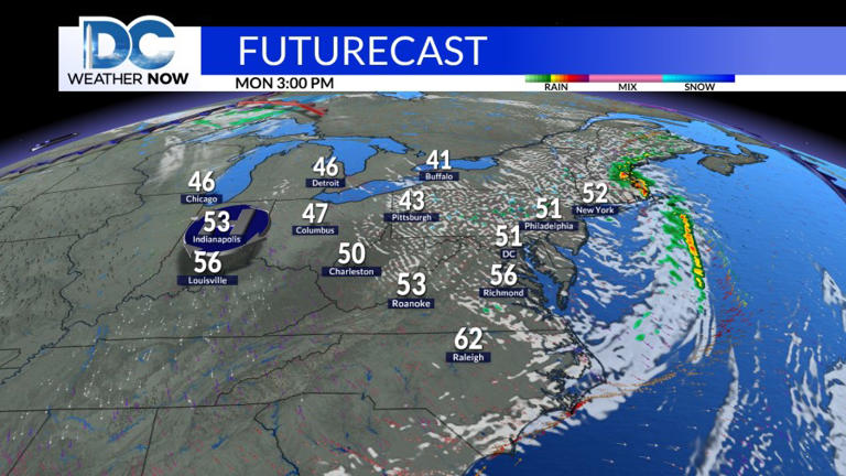 Strong cold front brings big changes to our temperatures