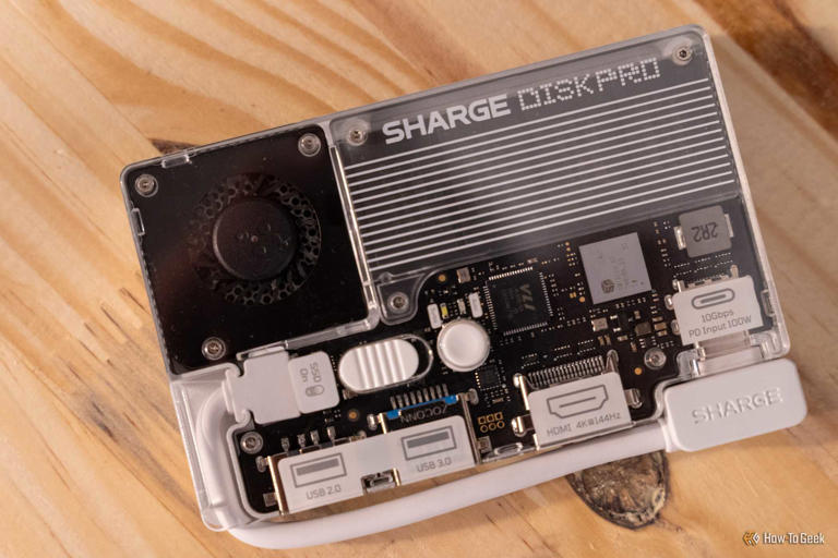 Sharge Disk Pro review: One of the most unique portable SSDs ever
