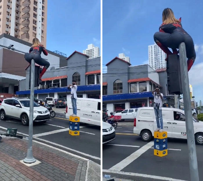 24 times people spotted influencers doing questionable things