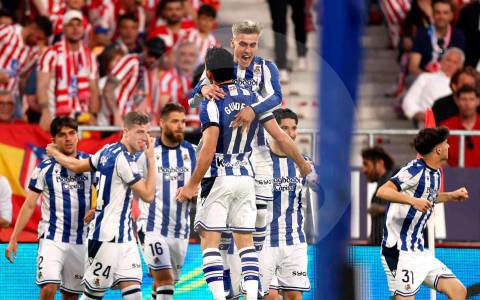 Real Sociedad sorprende y es el campeón de la Copa del Rey, al vencer ...