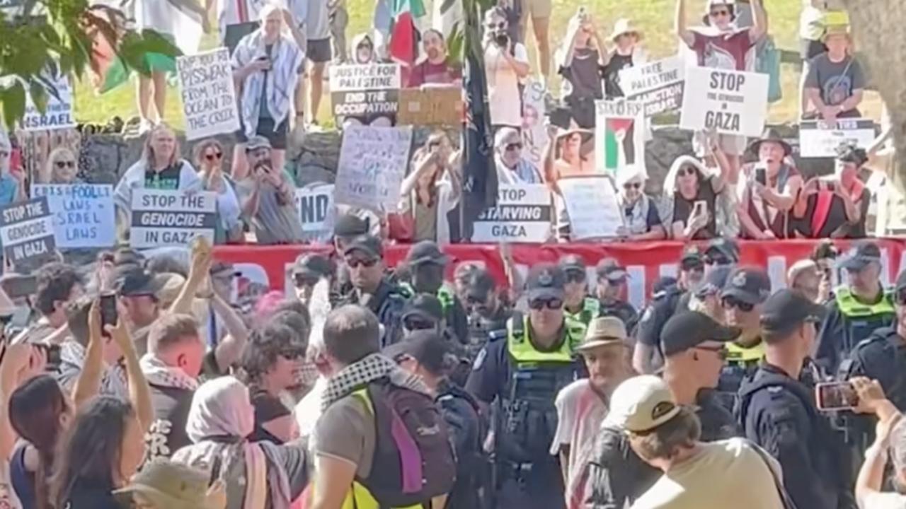 Banned slogans chanted at rally, 20 arrested