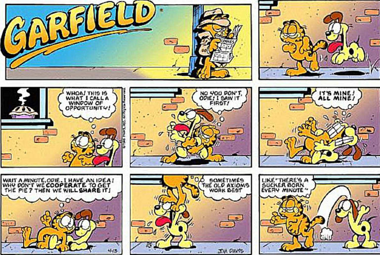 10 perfect Garfield comics that just turned 40