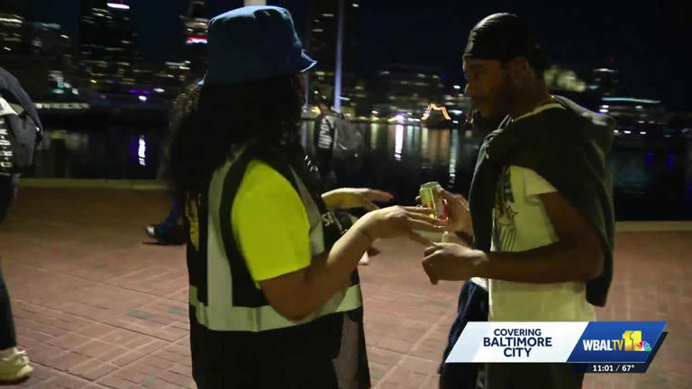 Monse shows youth engagement work in Inner Harbor