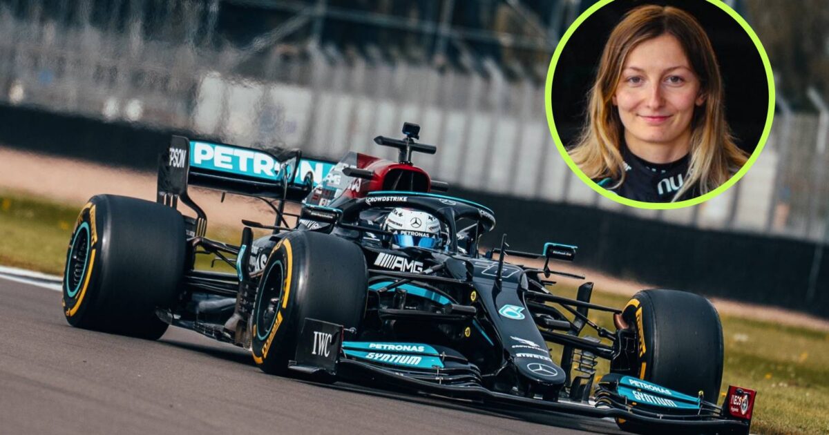 Mercedes completes historic Silverstone milestone with first female F1 test