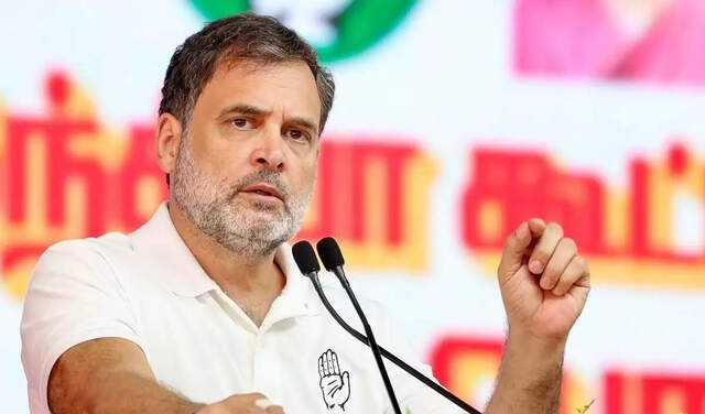 Rahul Gandhi accuses PM Modi of being controlled by Trump