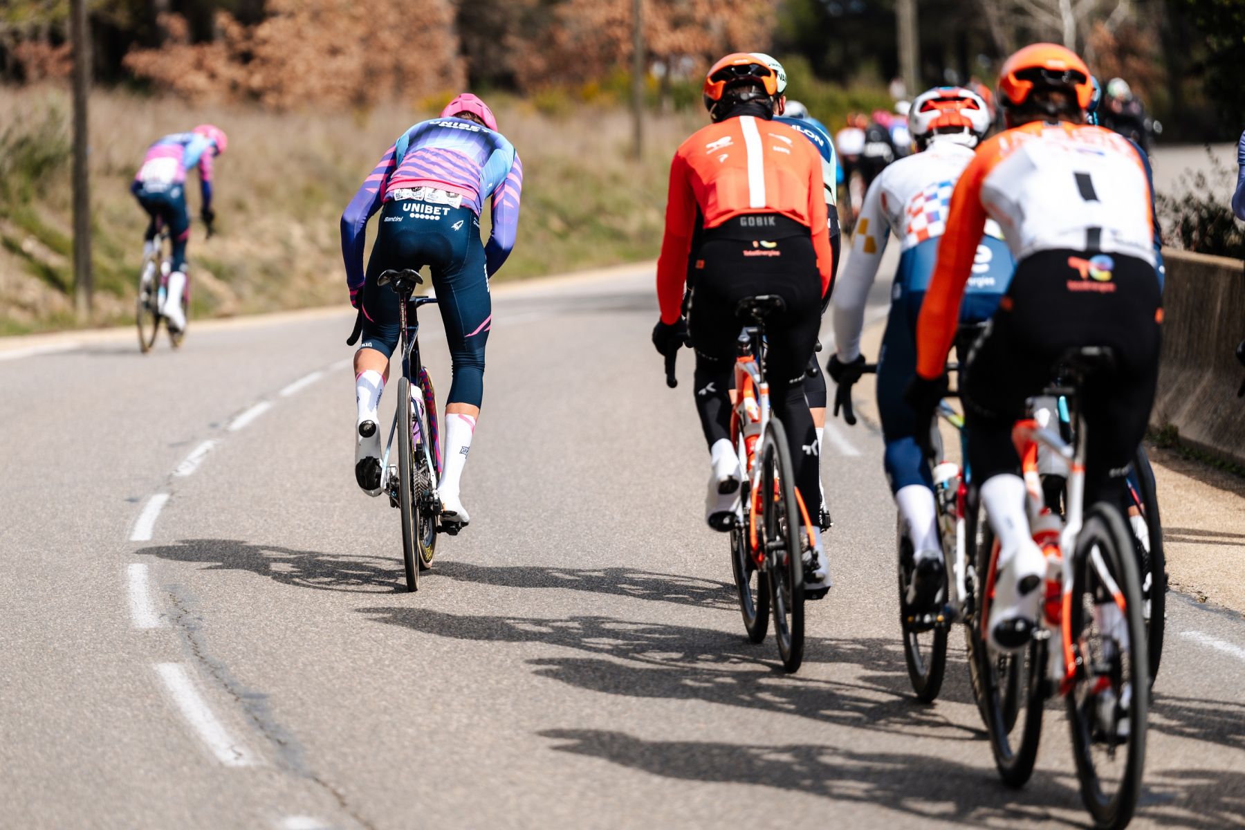 Unibet Rose Rockets avec Clément Venturini pour l'Amstel Gold Race