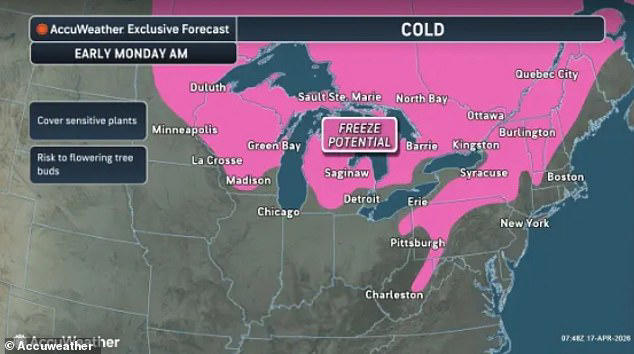 US braces for deep freeze after heatwave as icy winds from Alaska ...