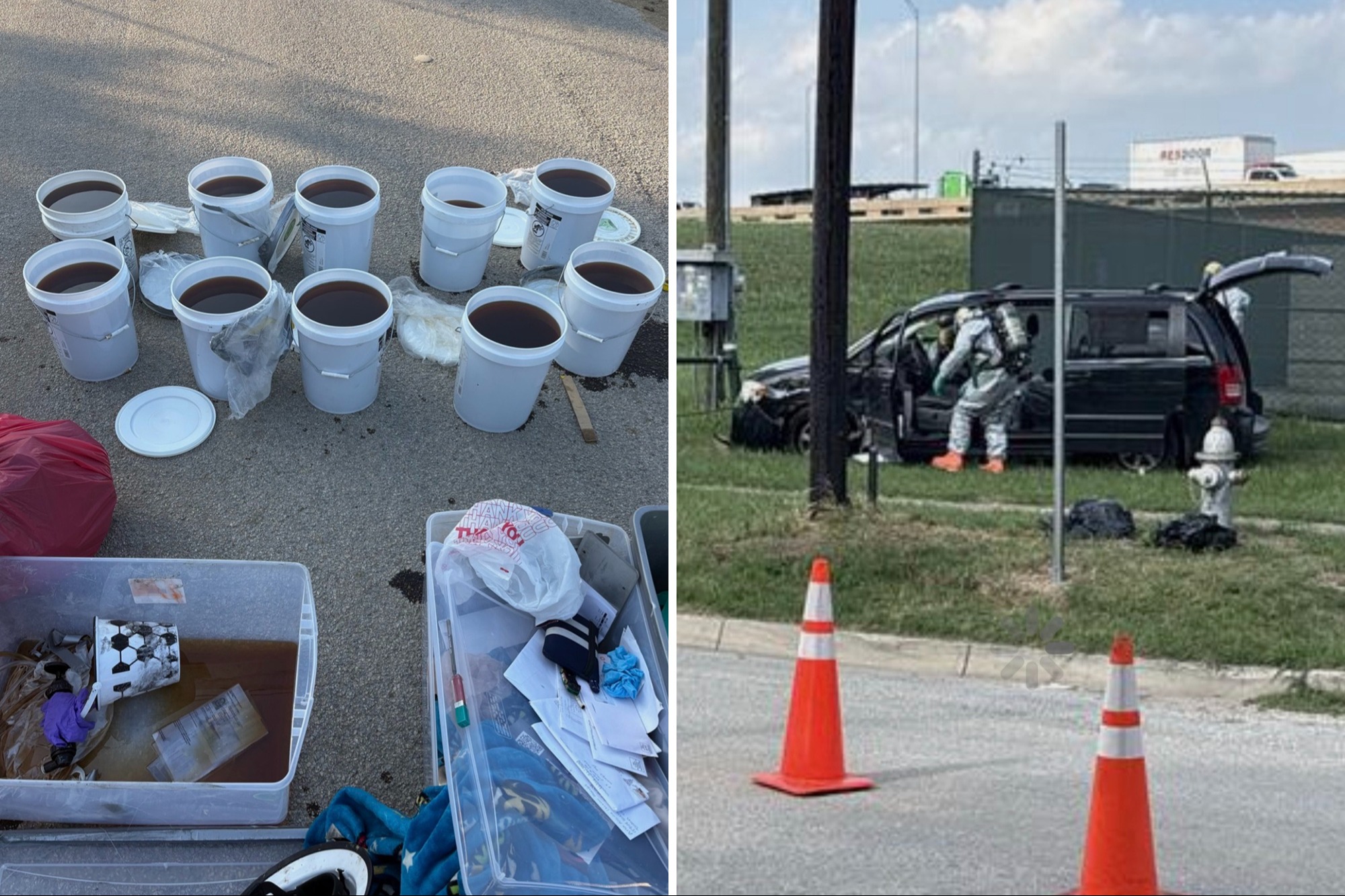Nearly 500 pounds of liquid meth worth $3M found in minivan after ...