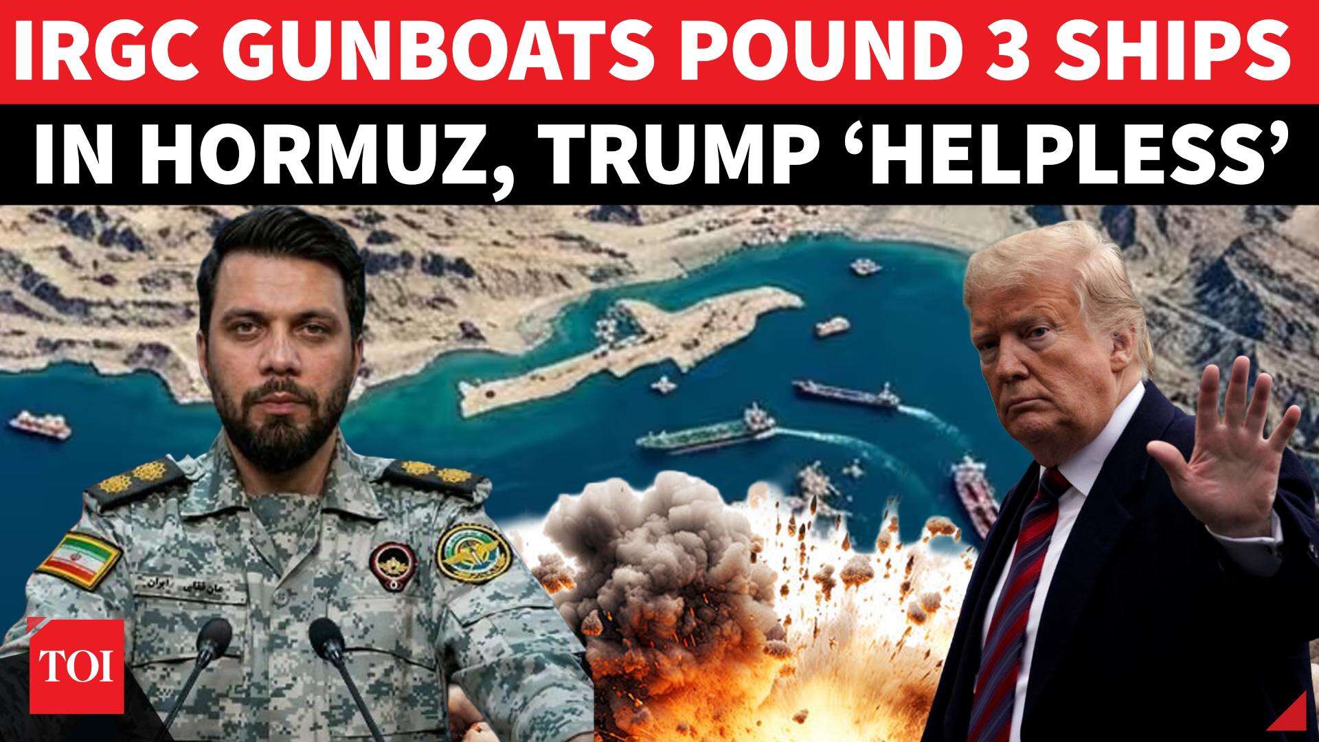 IRGC Navy unleashes back-to-back deadly attacks on 3 vessels; US stunned