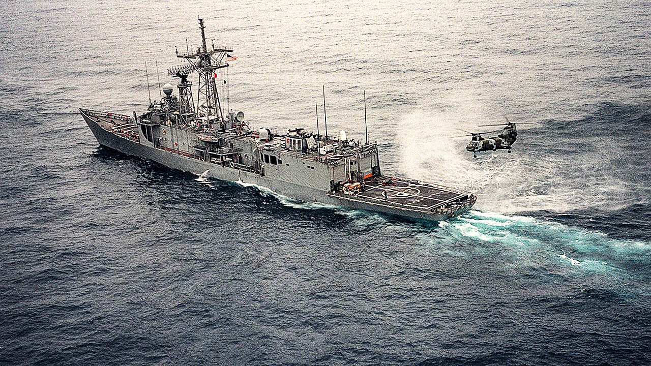 The US warship that backed into a mine - and triggered America’s ...