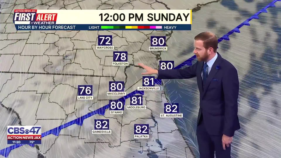 First alert forecast: Saturday, April 18 - Late evening