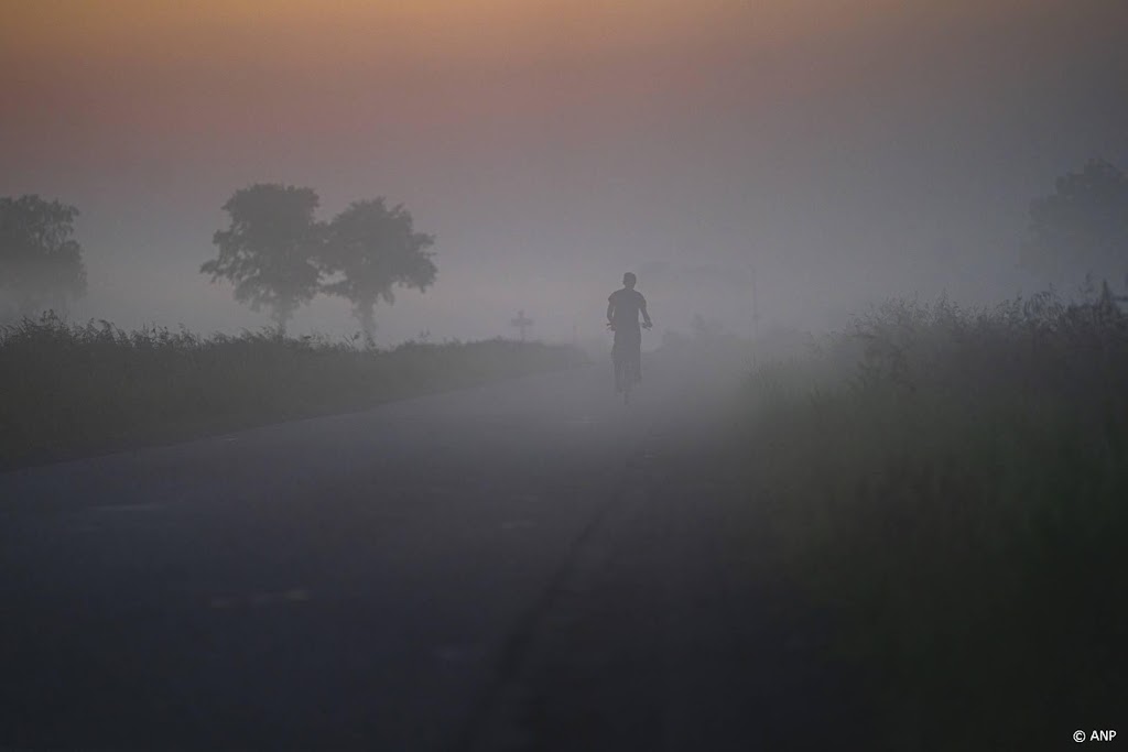 Code geel in Groningen, Drenthe en Overijssel om dichte mist
