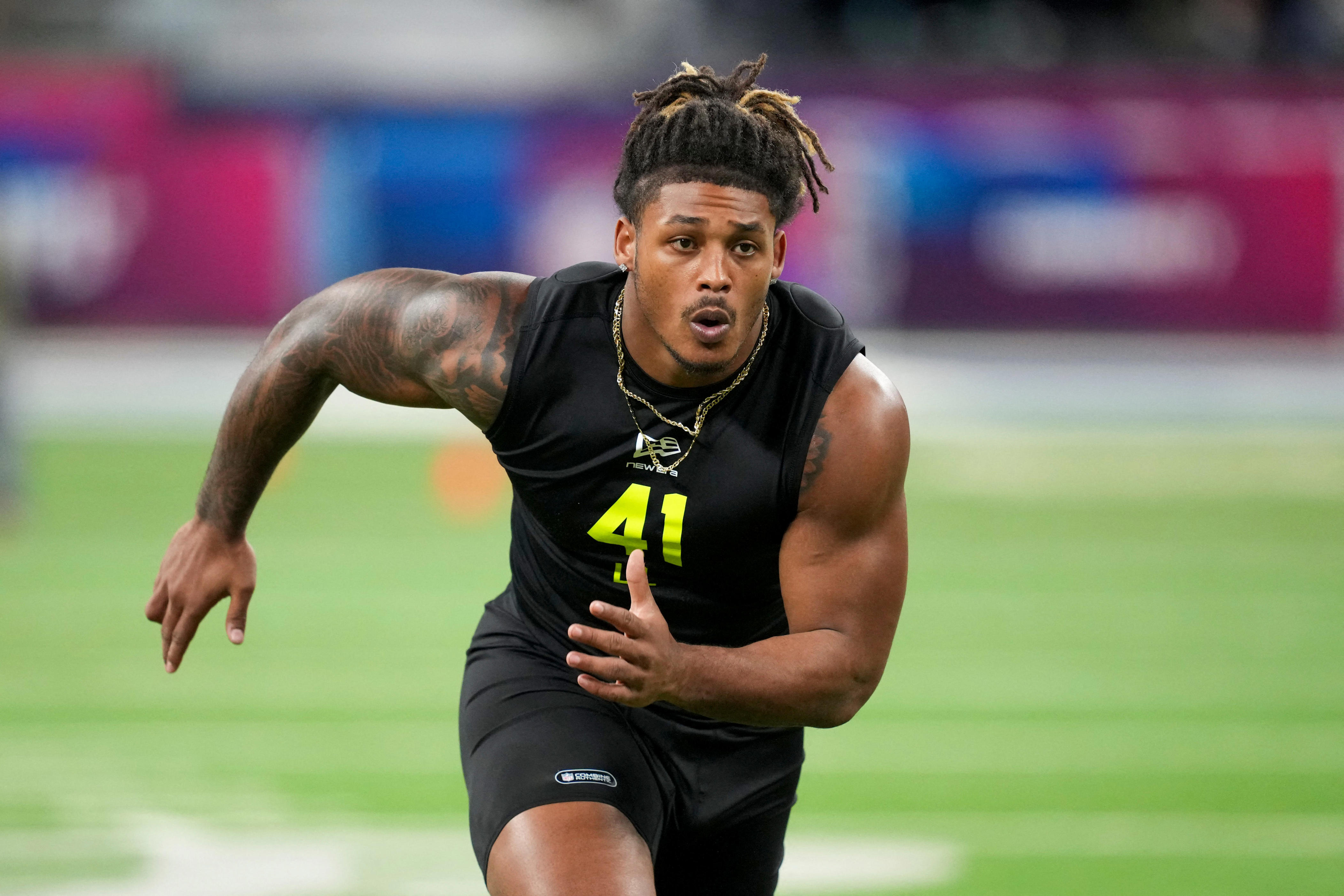Cashius Howell could bring explosiveness to Lions' pass rush