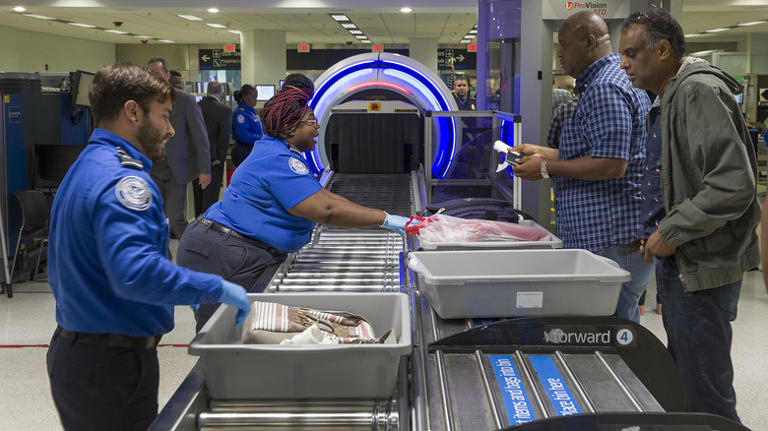What happens to all the items left behind at TSA checkpoints?