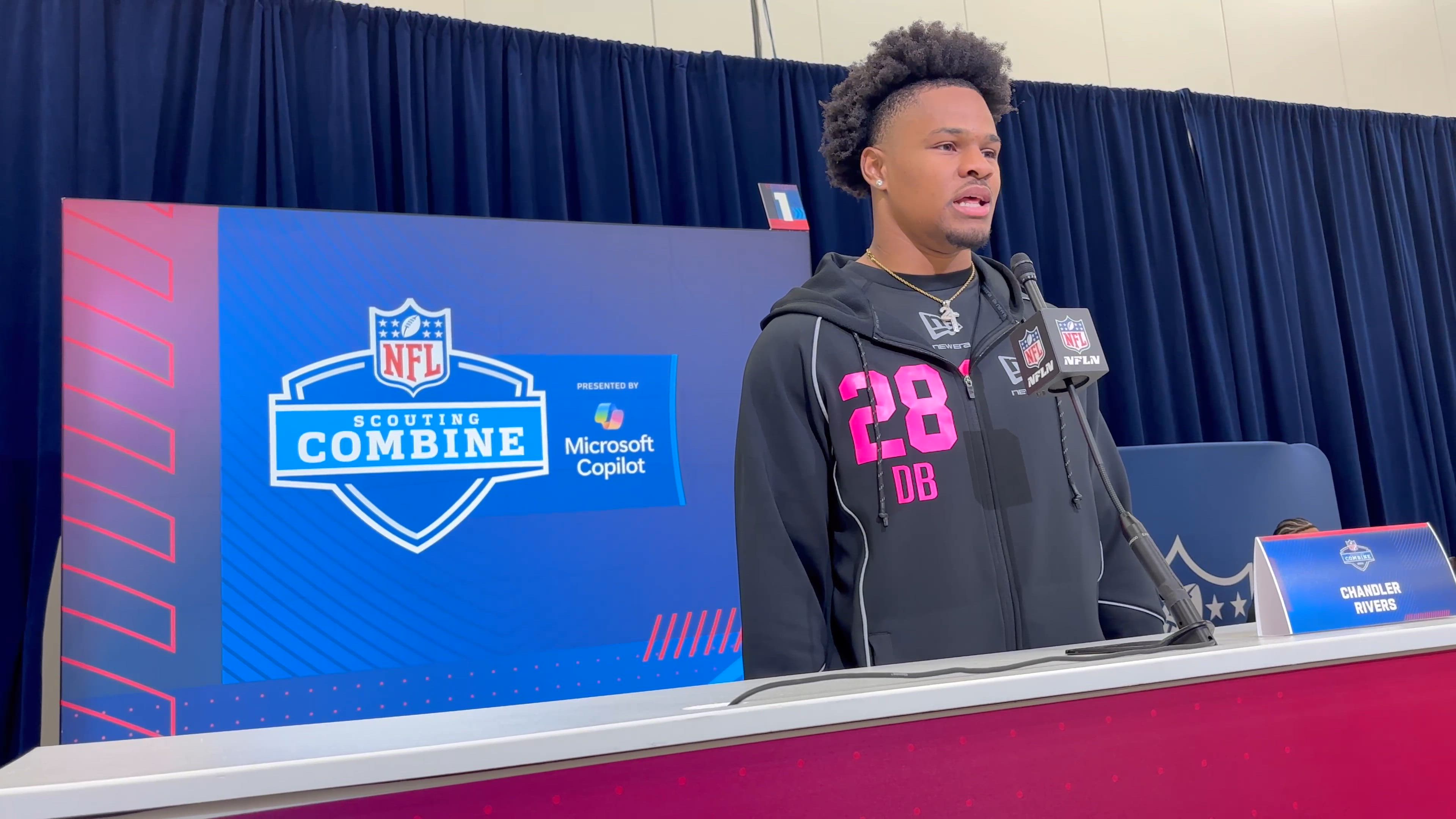 Duke DB Chandler Rivers on his football journey