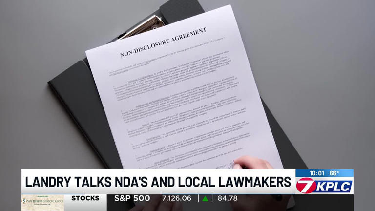 We got the actual NDA agreements signed by three SWLA senators. Here’s ...
