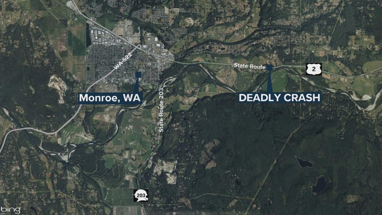 3 killed in collision on US 2 near Monroe