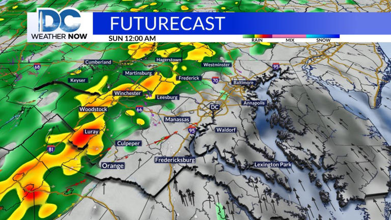 Strong cold front brings big changes to our temperatures