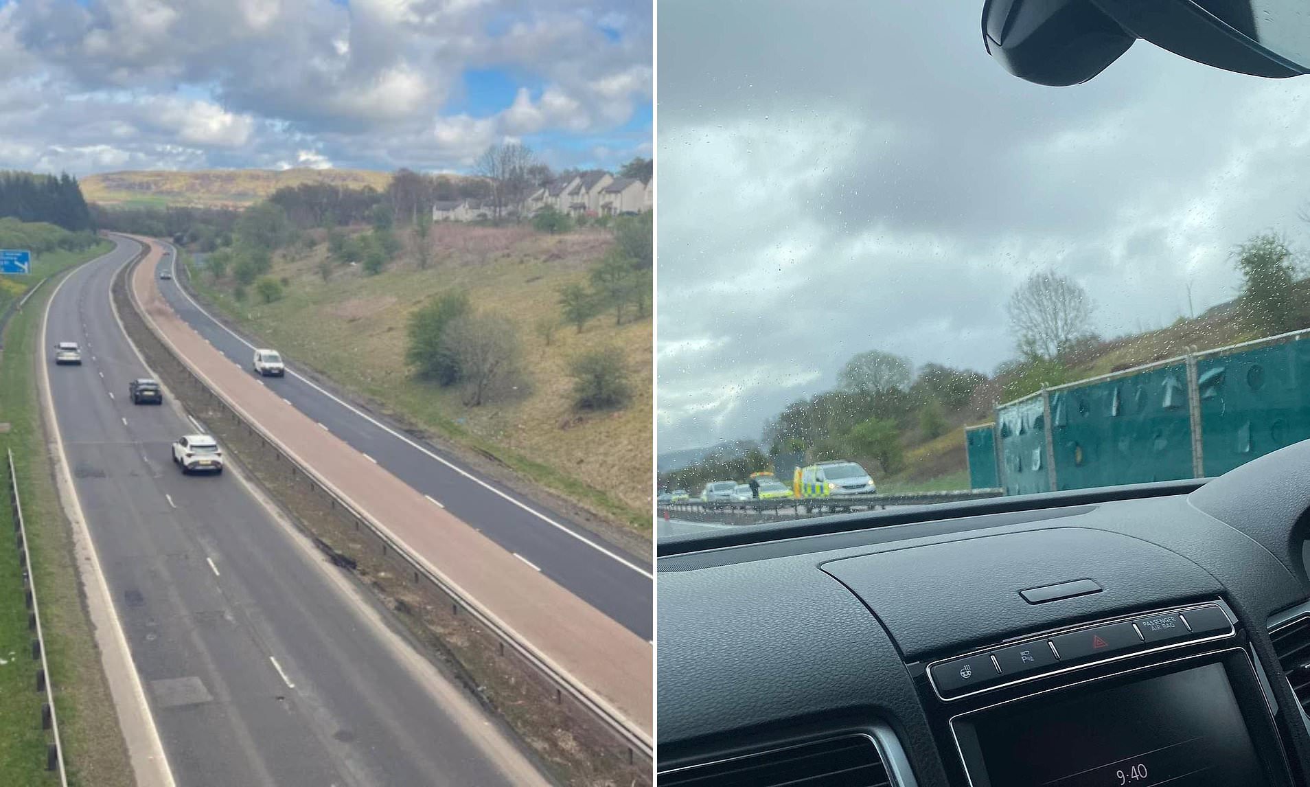Two men killed in head-on crash after 'car drove wrong way down motorway'