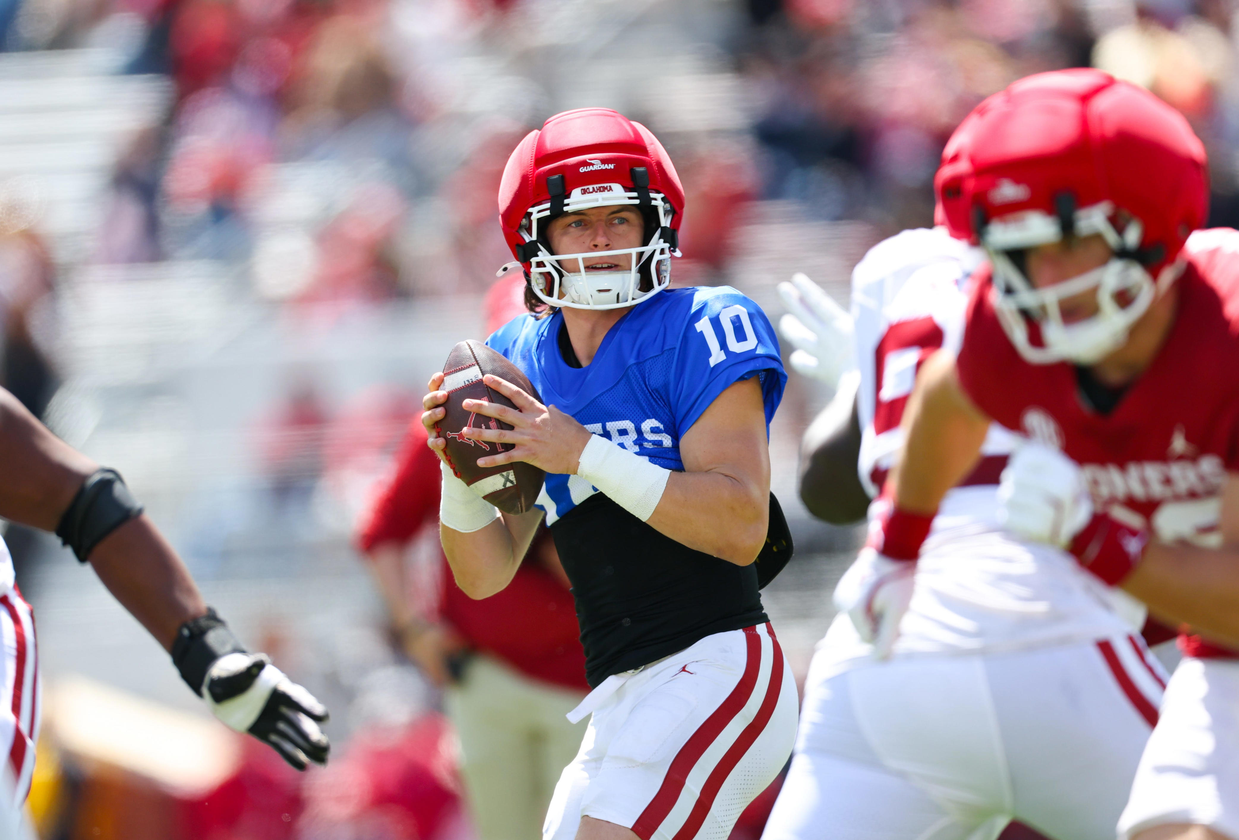 John Mateer says the work he put in this spring was 'productive'