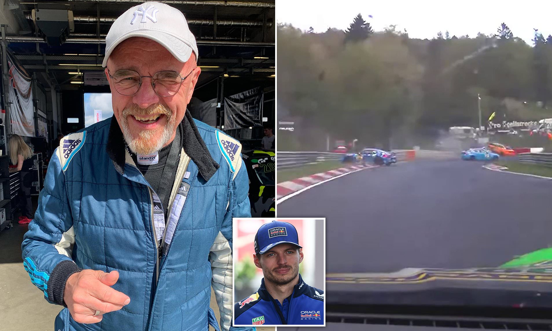 Horror at the Nürburgring: Racing driver killed in seven-car crash as ...