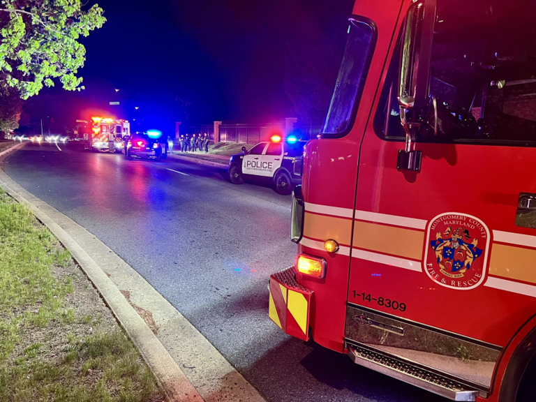 Person hospitalized after being struck by car in Montgomery County