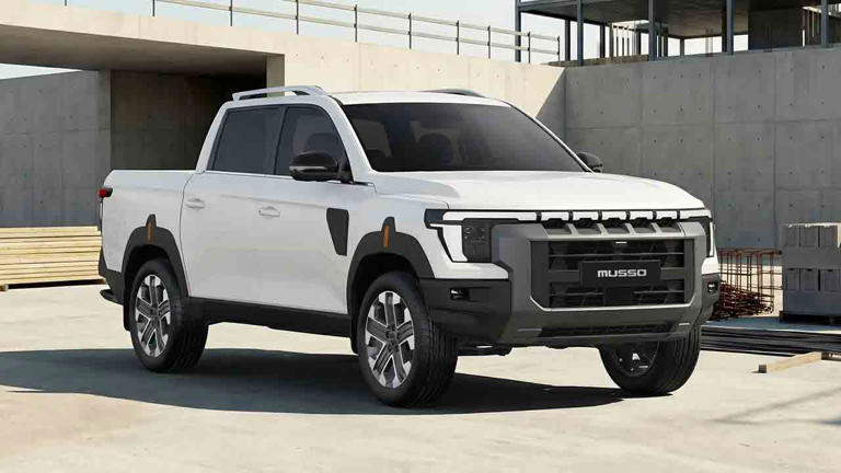 KGM unveils new Musso Rhino pickup ahead of official launch in the ...