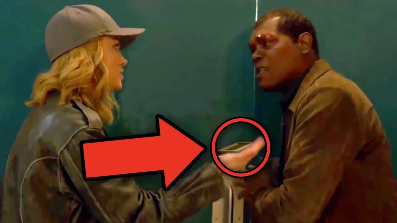 Captain Marvel Nick Fury pager revealed! Avengers Endgame theory!