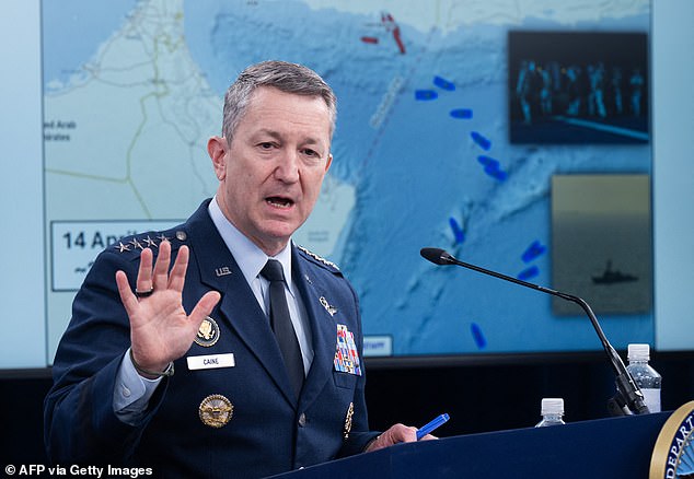 US military 'preparing to board Iran-linked ships in just days' marking huge escalation