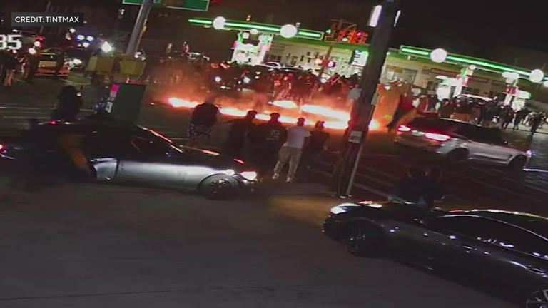 Drag racing street takeover in Queens prompts NYPD investigation