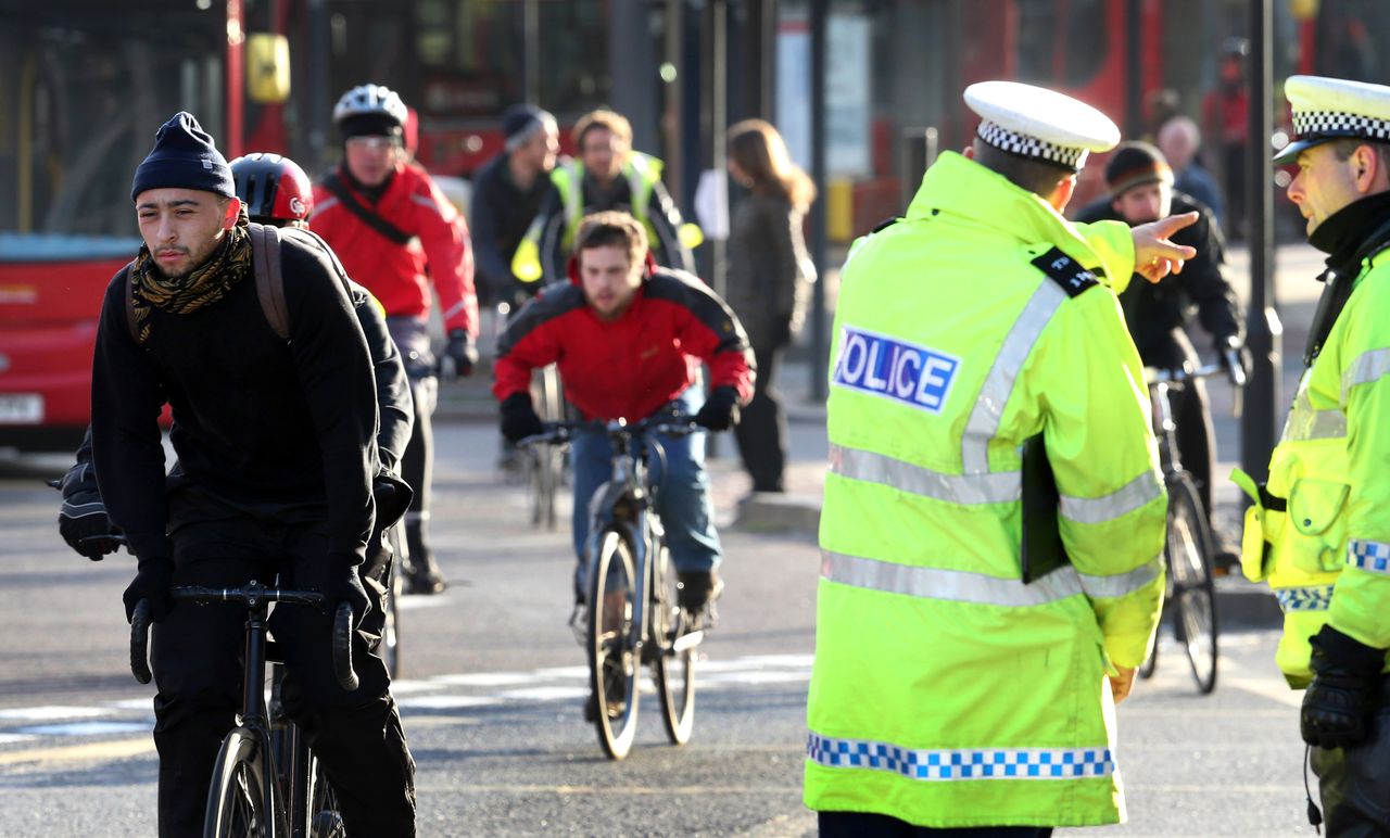 Met Police fining cyclists as hit and run drivers escape prosecution