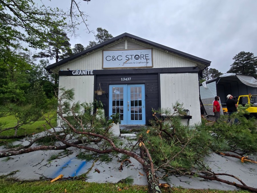 Photos: Hail pelts homes, buildings, vehicles as storms move through ...