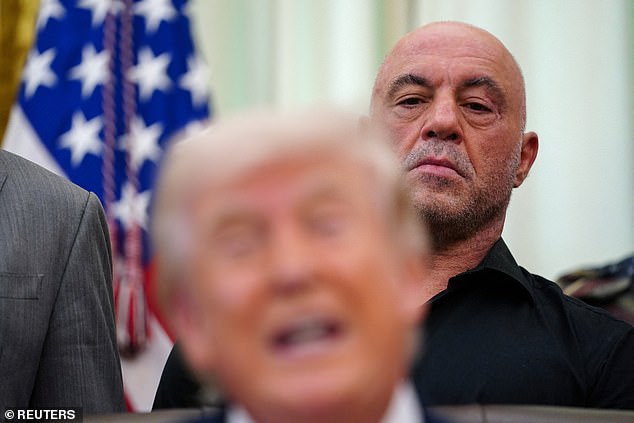 Joe Rogan's text that spurred Trump's new drug policy before awkward ...