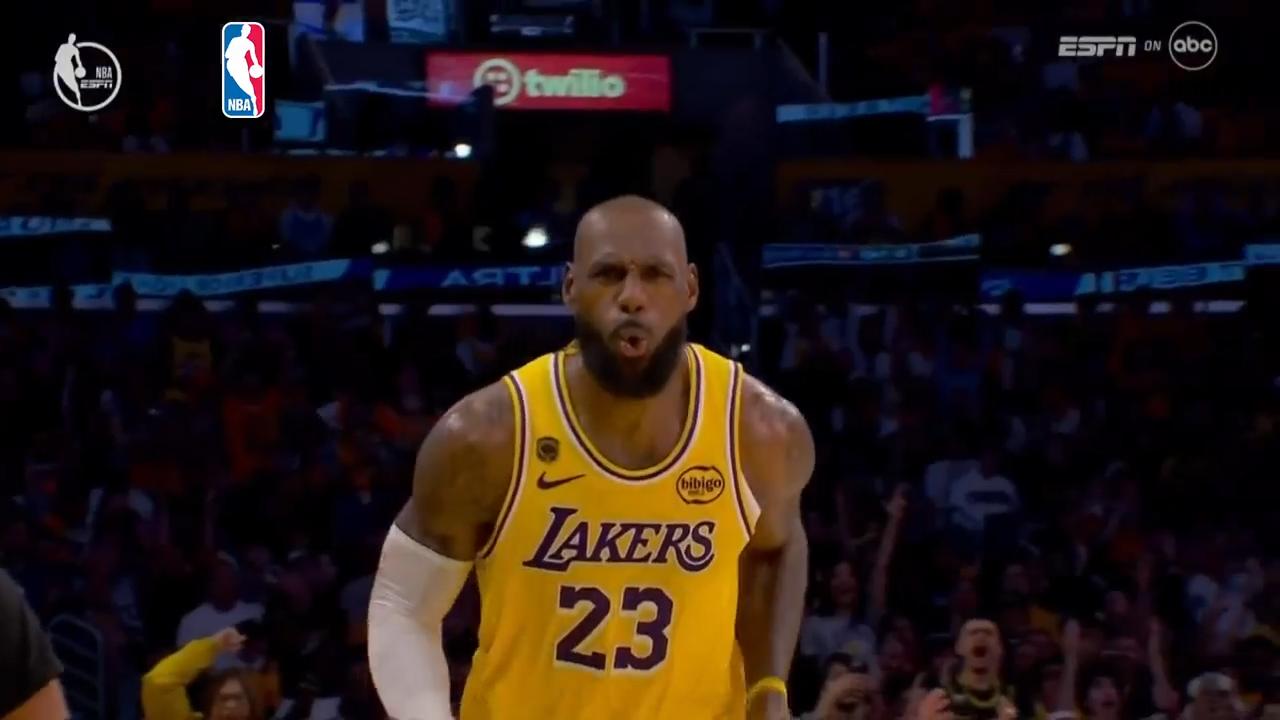 LeBron leads Lakers to surprise 107-98 win over Rockets in playoff opener