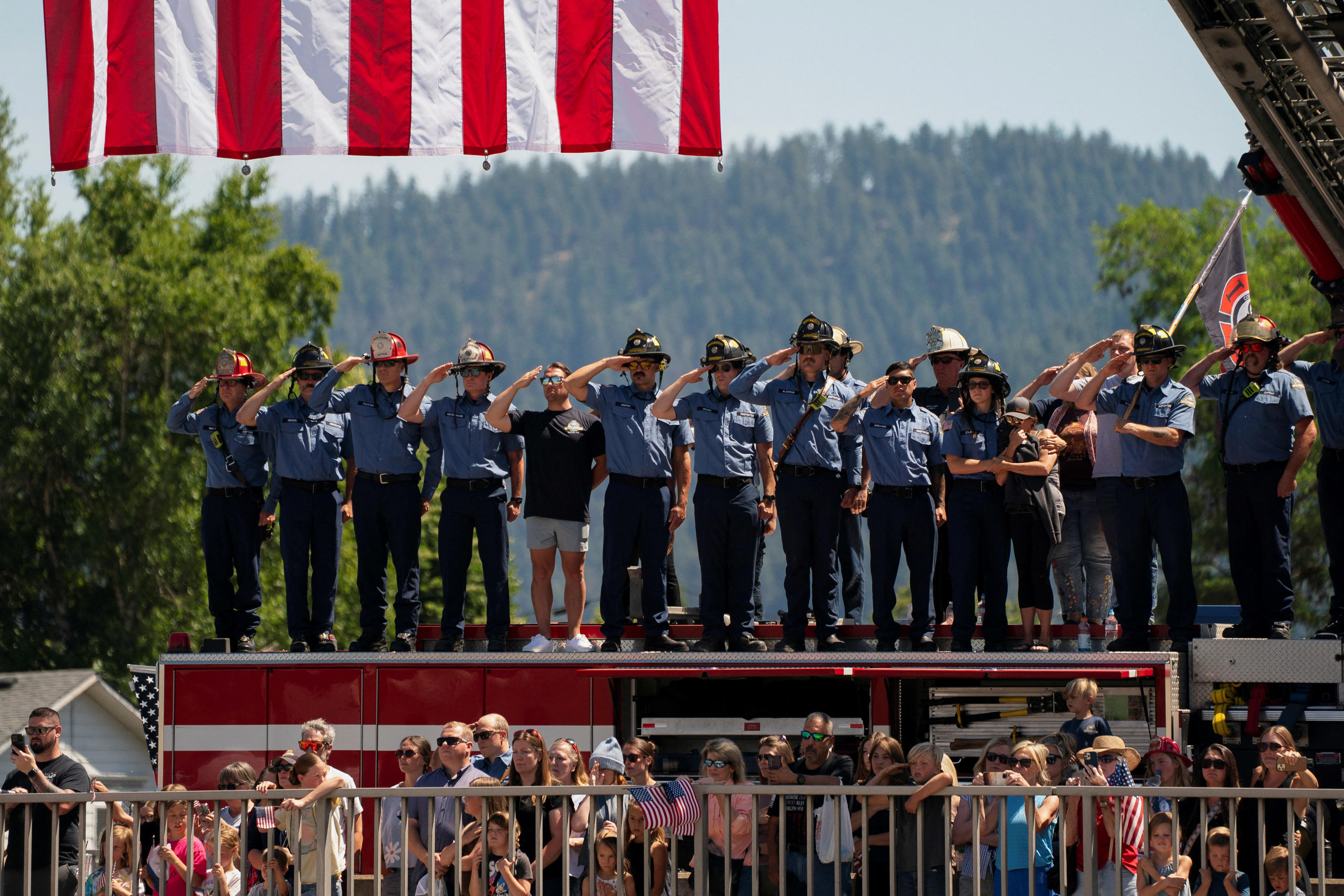 A gunman ambushed wildland firefighters. New details emerge.
