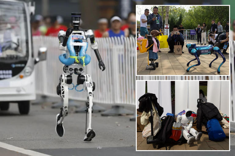 Humanoid robots crush humans during half-marathon — and set the world ...