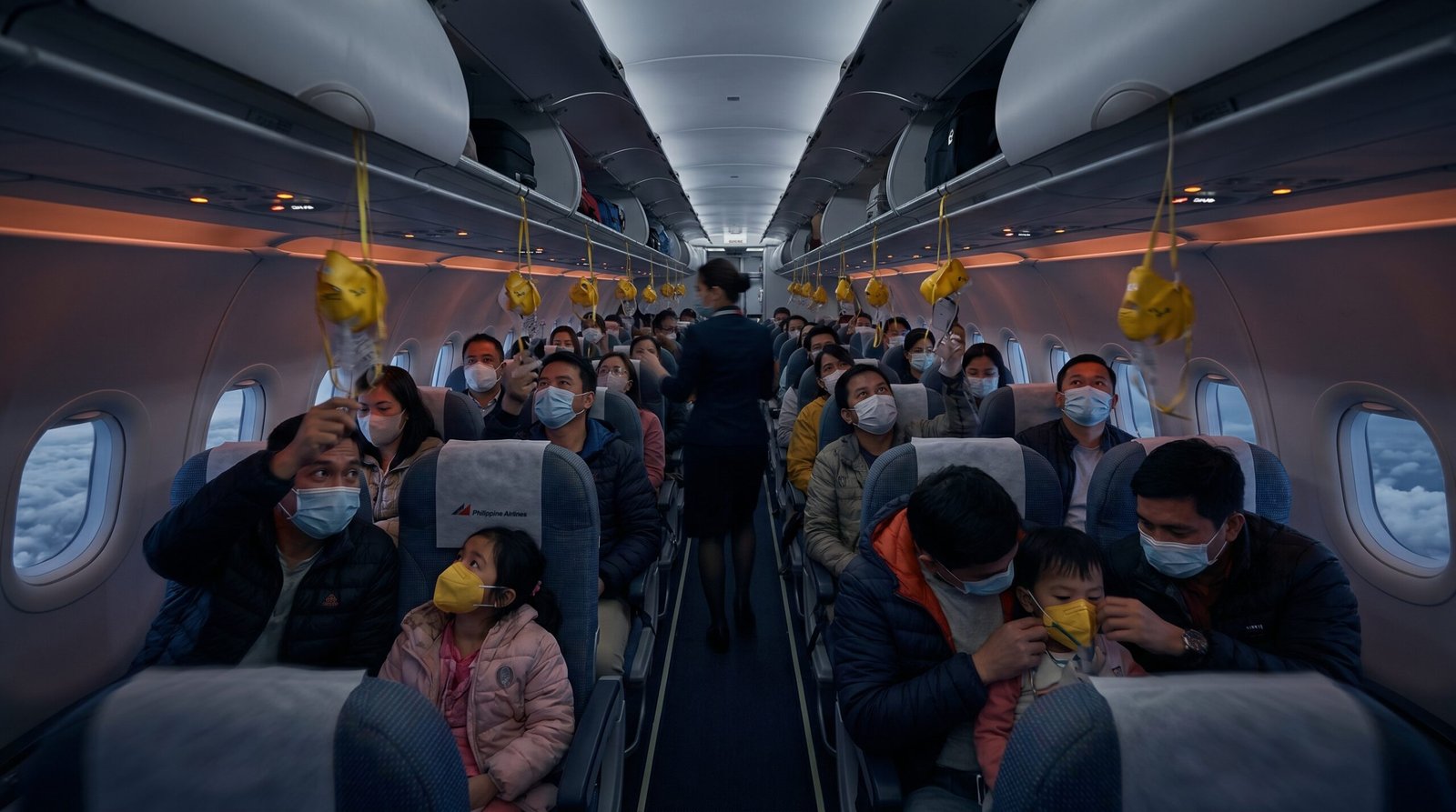 Passengers recount horror as oxygen masks drop on Philippine Airlines ...