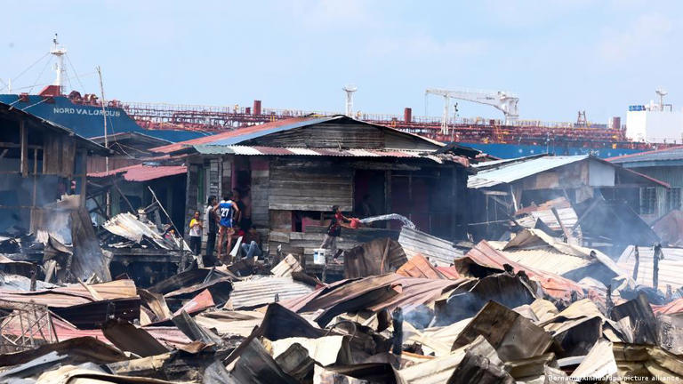 Fire engines struggled to reach the impacted areas in time to put out the flames due to narrow access routes