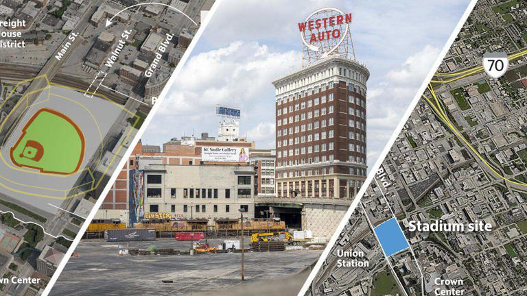 Explore maps of downtown Royals stadium: See size, entertainment ...