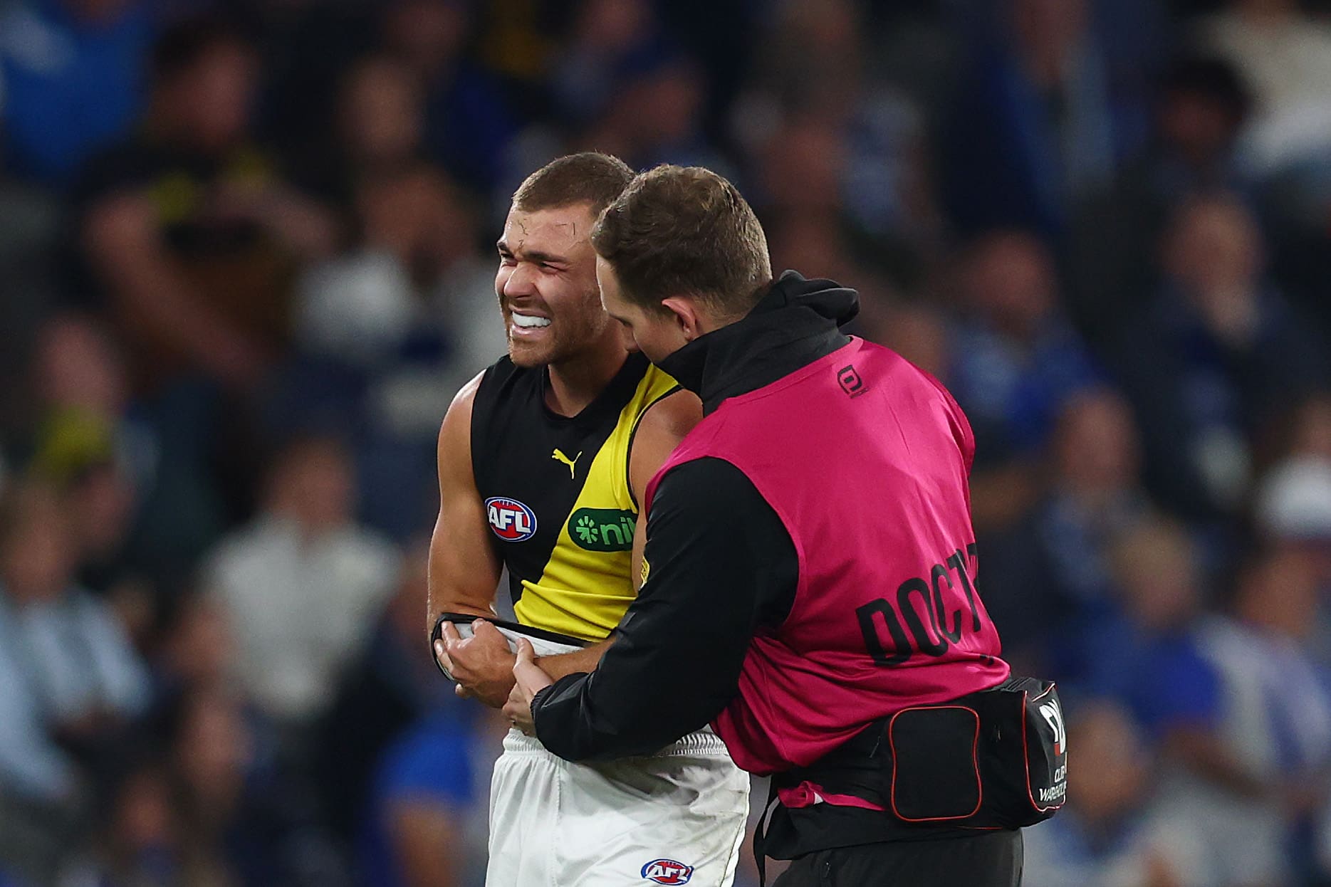 Tigers down to two on the bench after being decimated by injury