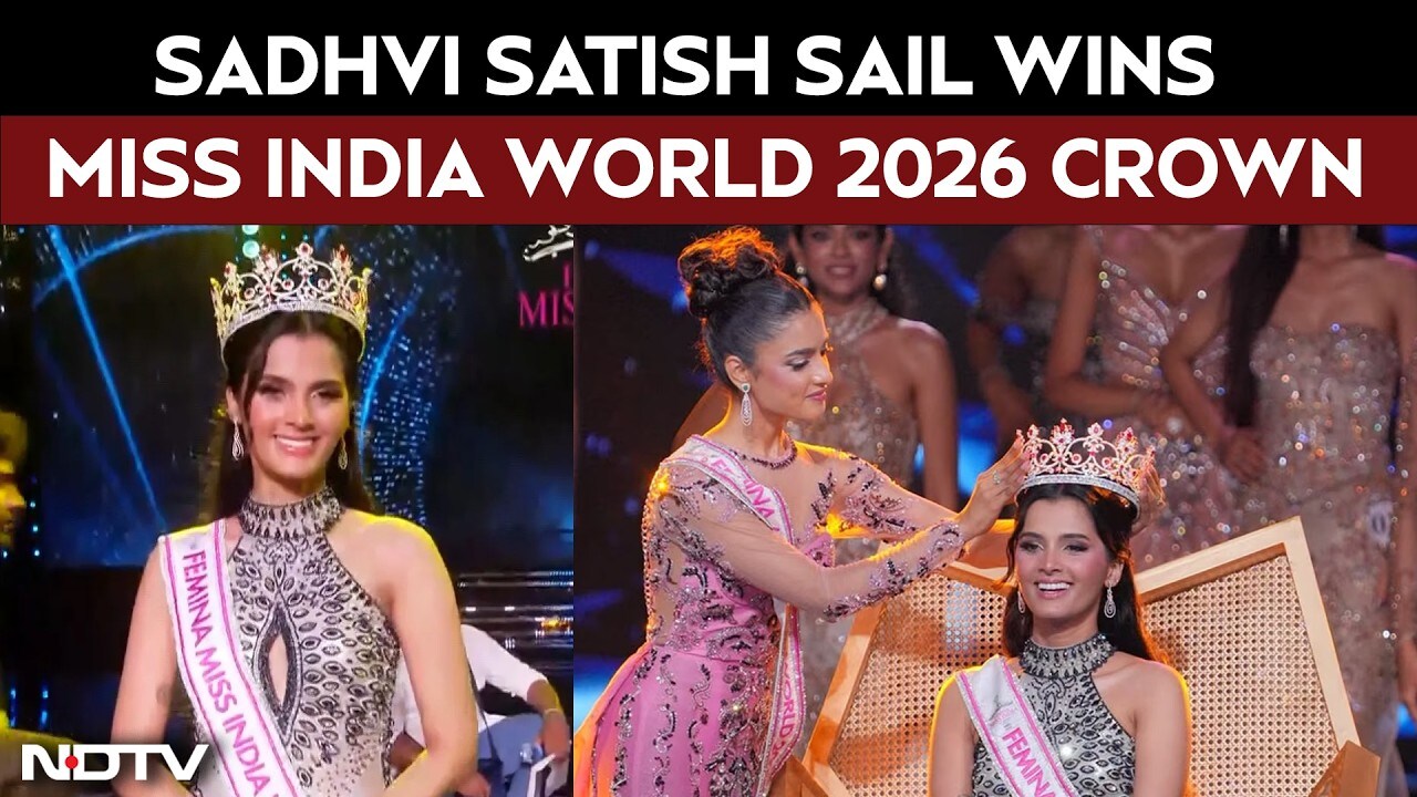 Sadhvi Satish Sail wins Femina Miss India World 2026 crown, says 