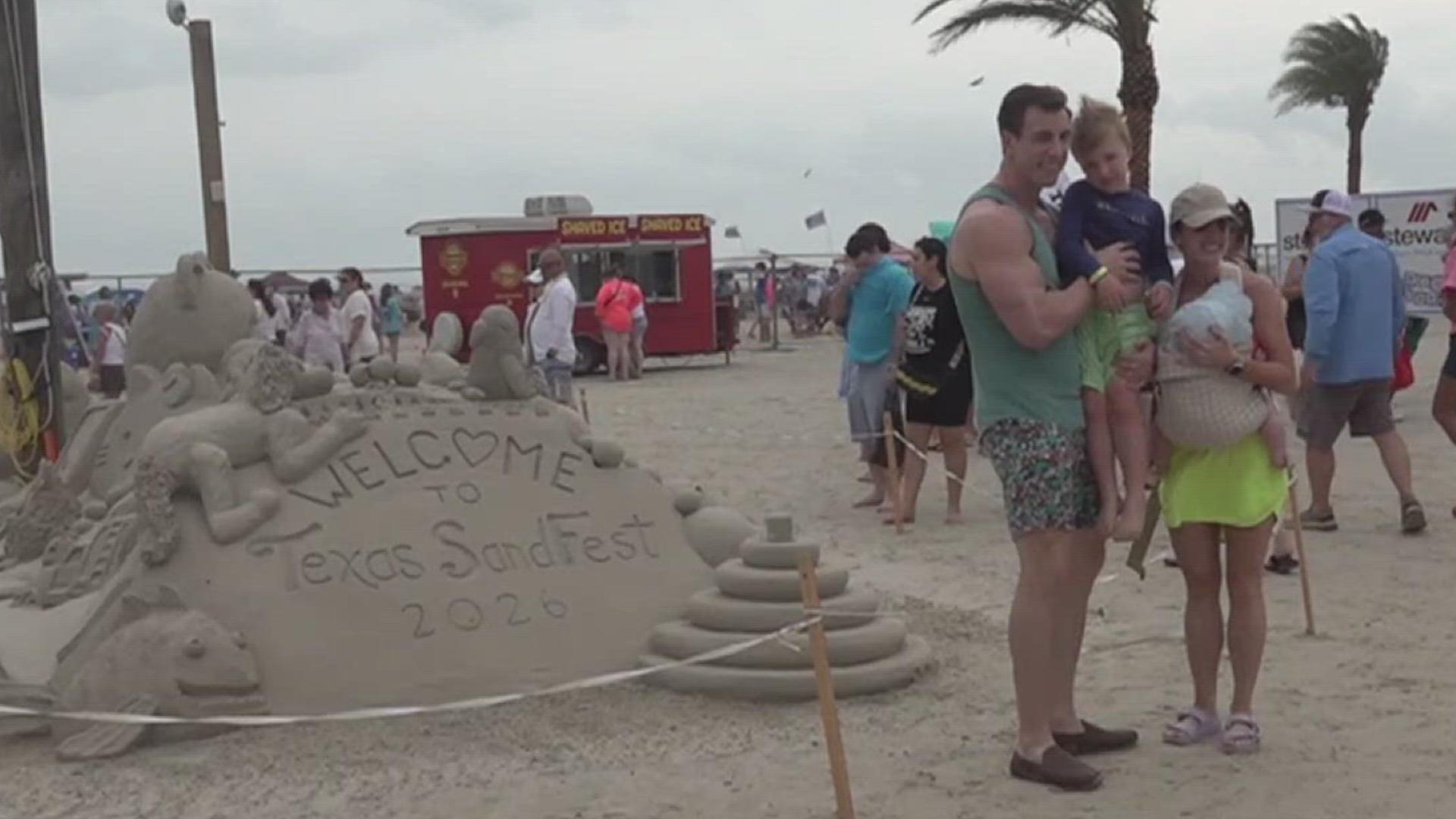 Thousands flock to Texas SandFest, boosting coastal communities