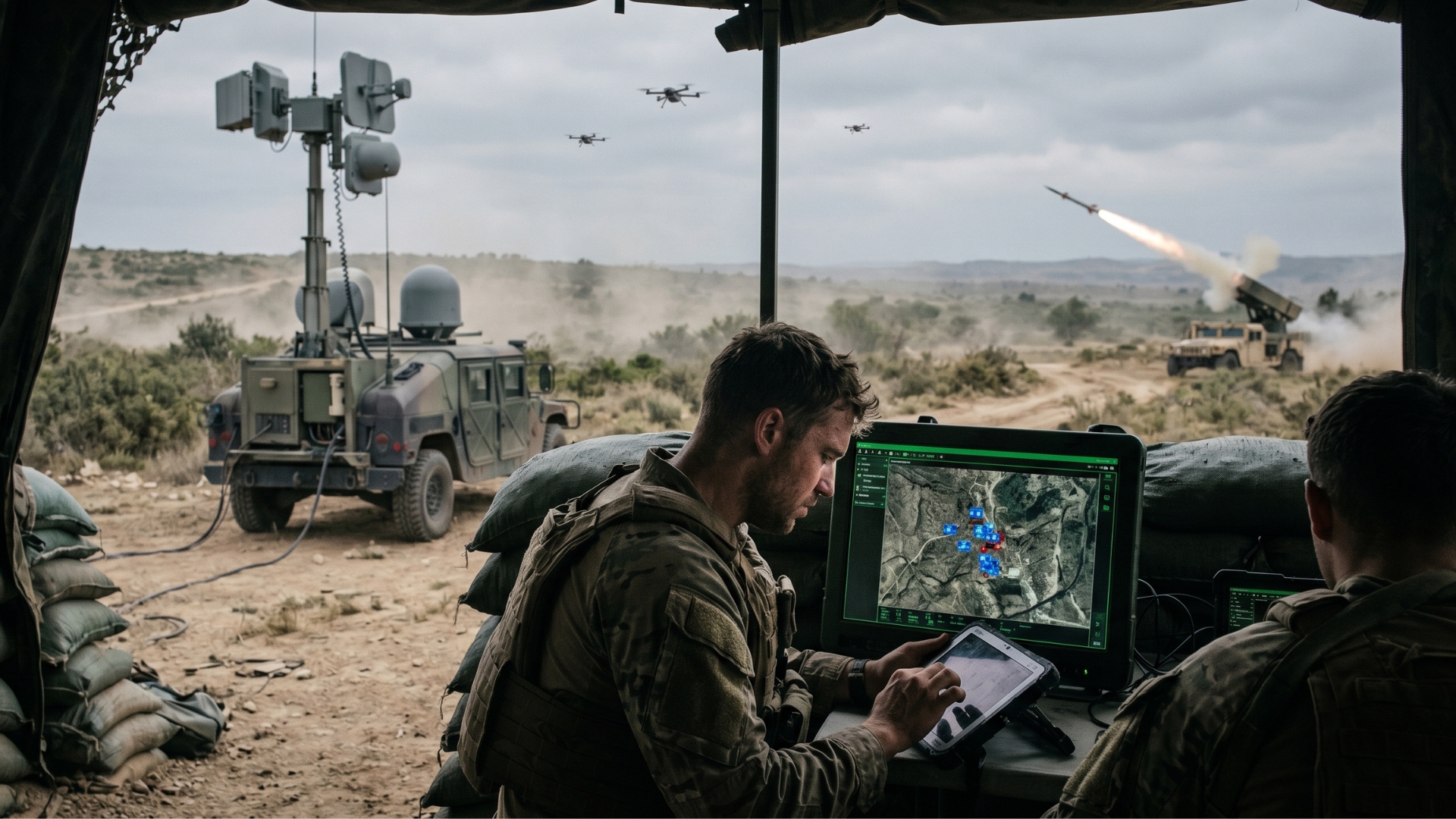 What technologies are changing the nature of modern warfare?