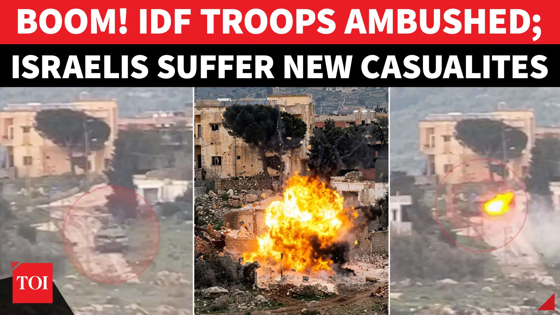 Israeli troops attacked in southern Lebanon; 1 killed, 9 injured | Watch