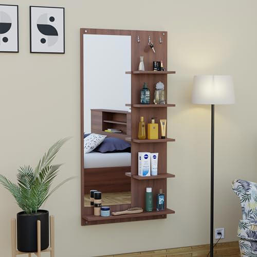 slim fit dress slacks Wall Mounted Dressing Table With Drawer – Woodpeckers main image 1