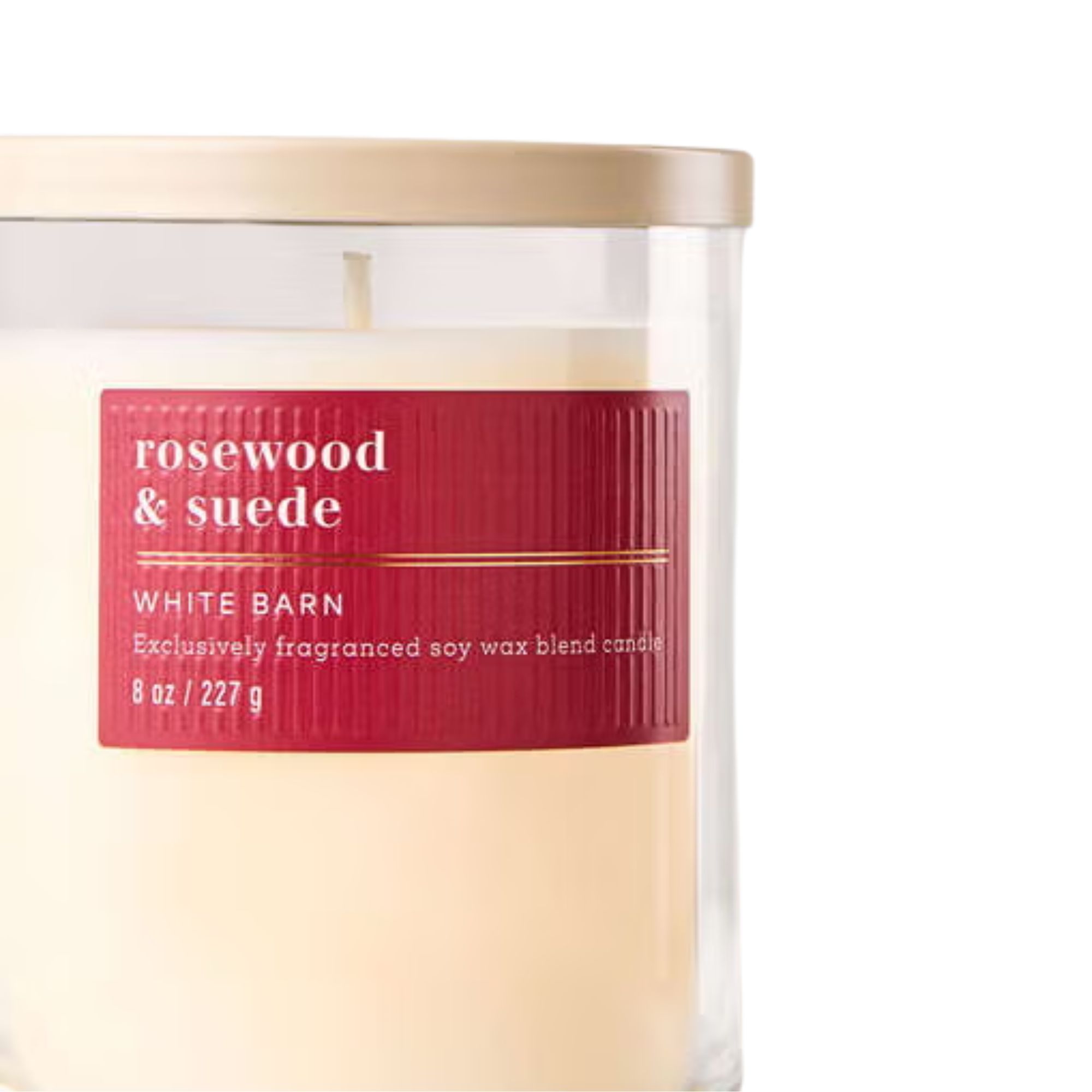 Bath & Body Works Rosewood & Suede candle